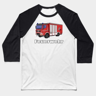 Fire department fire truck Baseball T-Shirt